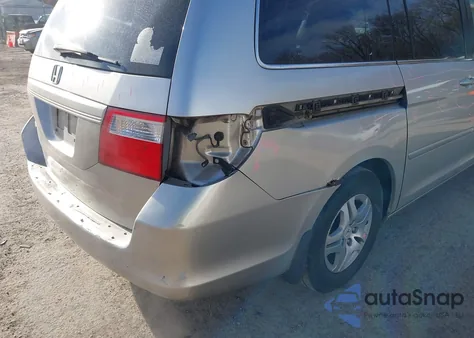 2007 Honda Odyssey Ex-L from USA, damaged, VIN 5FNRL38717B137980